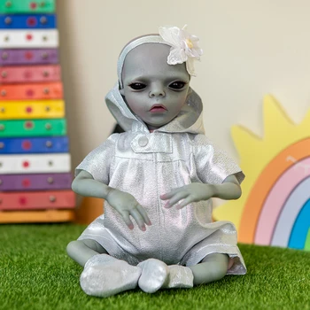 Dieťa Cudzinca Reborn Hotové Ručne Maľované Bábiky Hnuteľného Babe Hračka Darčeky pre Dievča