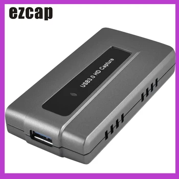 Ezcap287 USB 3.0, HD Hry Zachytiť Kartu Zariadenie Živého vysielania Záznam EasyCap 1080p 60fps Plug and Play pre konzolu XBOX Jeden PS4 WII U