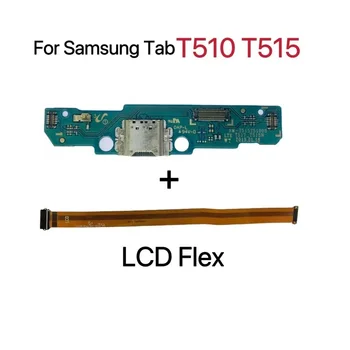 Pre Samsung Galaxy Tab 10.1 Palcový T515 T510 USB Nabíjací Port Dock Konektor Nabíjačky LCD Displej Flex Kábel Pripojenie Opravy Časť