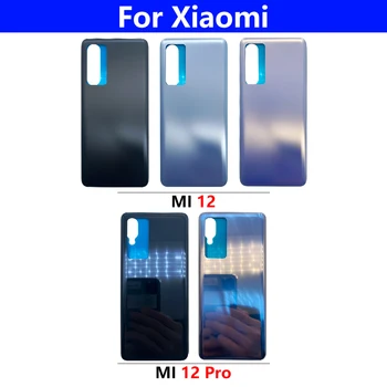 Pre Xiao Mi 11 11T Batérie Zadný Kryt S Logom Pre Xiao Mi 12 Pro 4G 5G Zadné Dvere Bývanie Panel S Lepidlom Náhradný Diel