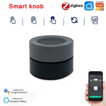 Smart Home Zigbee Scény Gombík Prepínač Tuya Inteligentný Život Aplikáciu Diaľkové Ovládanie Bezdrôtových Automatizácie Scenár Prepnúť Tlačidlo Regulátora