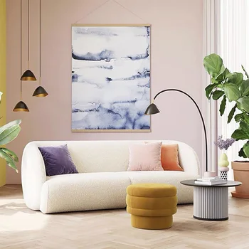 Luxusné Baránok Velvet Double Pohovka Pre Tri Osoby Dizajn Malý Byt Nábytok Do Obývacej Izby