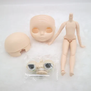 DIY blyth bábika žiadny make-up,Muž spoločné telo,pokožku hlavy,očí Factory bábika Vhodná Pre KUTILOV