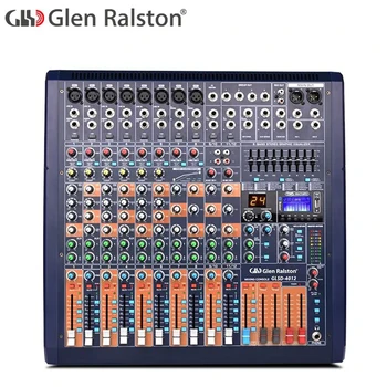 GLSD-4012 Glen Ralston Najnovšie 12 Kanálov USB Mikrofón Mixér S Nízkou Cenou