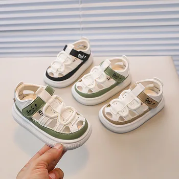 Letné Nové detské Sandále kórejský Edition Chlapčenské Duté Rada Topánky 1-6 ročných Detí Trendy členkové Topánky Pláže Topánky