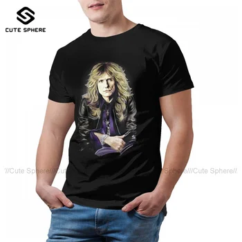 Whitesnake T-Shirt Letné Módy 100% Bavlna Tričko Printed Krátke Rukávy Tričko Mužov Plus veľkosť