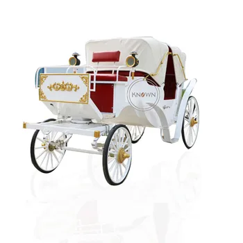 Luxusné Kôň Vypracovaný Sedlo Prepravu Kráľovské Viktoriánskej Svadobné Putovná Prehliadka Košík Na Predaj USA