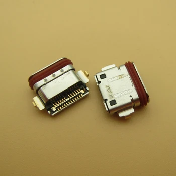 1PC Na IPX6/7 Nepremokavé Dva-nástenka Typ-C portu Micro USB 3.1 Konektor Samica Port Jack Chvost Zástrčku Elektrické Svorky