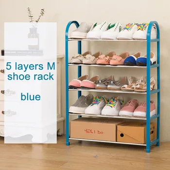 Nové Topánky stojan jednoduchý, multi-layer domácnosti obuvi úložný stojan tri alebo štyri vrstvy ubytovni odolné malé obuvi stojan na topánky c
