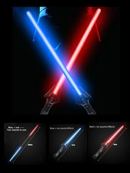 Lightsaber RGB Star Laser Meč Hračky Light Saber 7 Farieb Zmeniť Deti Force FX FOC Blaster Hračky Jedi Laserový Meč Deti Darček