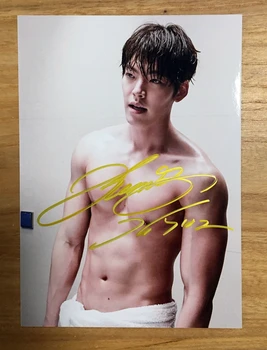 list podpísali Woo-bin Kim autographed foto 5*7 K-POP 072020