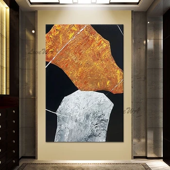 Frameless Abstraktné Veľkoobchod 3d Obrázky Ľanové Plátno Umenie Nápad, Návrh Štruktúry Dekor umelecké Diela Nástenné Maľby Pre Obývacia Izba