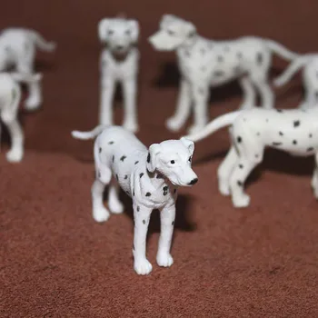 Malých Zvierat Psa Modelu, Labrador, Zlatý Retriever Dalmatínske Dingo Rozprávková Záhrada Miniatúry Dekor Akcie Obrázok Figúrky, Hračky