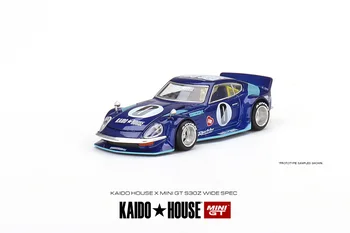 Mi Ni 1:64 Datsun Kaido Fairlady Z Modrej Zliatiny model auta Kovové hračky pre childen deti diecast darček