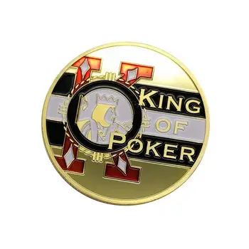 Čip Mince Kráľa Poker Karty Coard Pamätné Mince Kolekciu Suvenírov