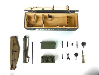 UROBIL E60066 1/6 Vojak MG34 Príslušenstvo Vysokej Kvality Modelu Hračka Uchytenie 12