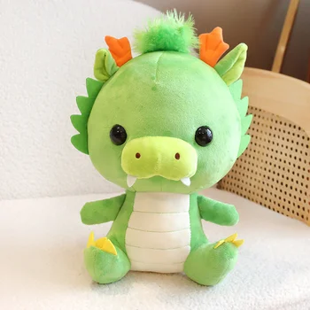 Krásne Zelený Dinosaurus Plyšové Hračky Plyšové Zvieratko Mäkké Roztomilý Dragon Anime Bábiku Baby Objať Vankúš Izba Dekor Pre Deti Darček K Narodeninám