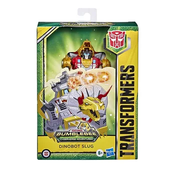 Hasbro Transformers Bumblebee Cyberverse Dobrodružstvo Deluxe Triedy Dinobot Slug Akcie Obrázok Modelu Hračka 5-palcový