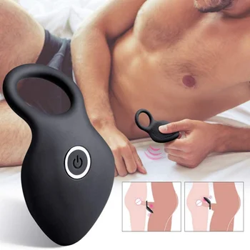 Vibračný Penis Krúžok Mužov Cockring Stimuláciu Klitorisu Vibrátor Oneskorené Predčasnej Ejakulácie Krúžkov Dospelých, Sexuálne Hračky pre Páry