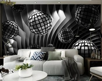 beibehang Vlastné Foto Tapety nástenná maľba 3d Stereosphere Rozšíriť Priestor Moderný Jednoduchý, TV joj, Steny abstraktných de parede