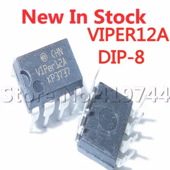 5 KS/VEĽA VIPER12A DIP-8 Napájací Modul/Offline Prepnúť Na Sklade NOVÝ, originálny IC