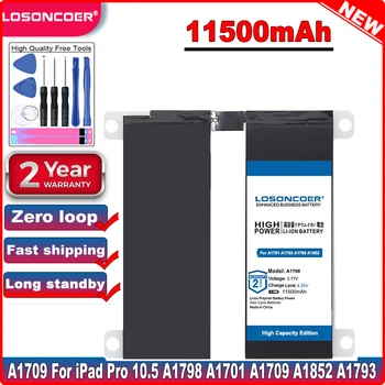LOSONCOER 11500mAh Pre iPad pro 10.5 A1798 A1701 A1709 A1852 A1793 Náhradné Batérie Tabletu