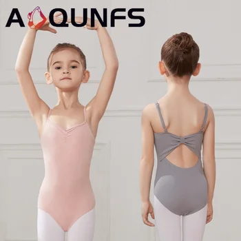 AOQUNFS Balet Obleky Pre Dievčatá Tanec, Balet, Gymnastika Trikot Tanečné Oblečenie Košieľka Deti Balerína Kostýmy