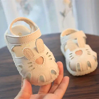 Láska Vzor Letné Sandále 0-2 ročných Dievčat Baby Soft Soled Batoľa Topánky Princezná Topánky, detské Topánky bebés أحذية غير رسمية