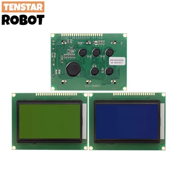 LCD Rada 12864 128X64 5V modrá obrazovka ST7920 LCD modul pre 100% nový, originálny