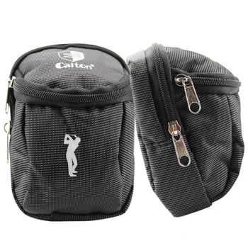 Golf Ball Bag Malých Prenosných S Hákom Nylon Golf Loptu Pás Vak Outdoor Praxi Môže Držať 6 Golfové Loptičky Golfové Dodávky