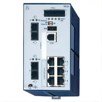 Hirschmann RS20-0800S2S2SDAEHC/HH Kompaktný Riadené Priemyselné DIN lištu Ethernet Switch