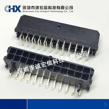 10pcs/Veľa 43045-2400 0430452400 3.0 mm Ihrisku 24PIN Mikro-Fit 3.0 Pravom Uhle Hlavičky Wire-to-Board Originálne Konektory na Sklade