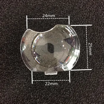 projektor plast sklo kondenzátora objektív optický zrkadla, vypuklé objektív pre Optoma DT322 DN322 DS316L GT720 EW536 X118 DB4201 DN2401