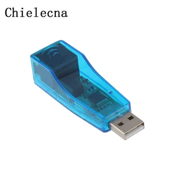 Chielecna USB Adaptér siete Ethernet USB 2.0 RJ45 Ethernet Sieťová Karta LAN Adaptér Windows 7/8/10/XP USB, Ethernetový Konektor RD9700