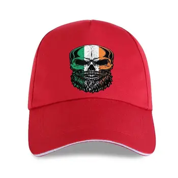 nová spp klobúk Írsky Vlajky Fúzatý Lebka Hlavy Saint Patricks Deň Baseball Cap