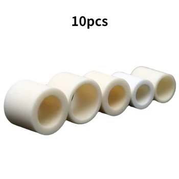 10pcs Hlinitého Keramické Trubice pre malé duté termočlánok ochranu potrubia izolačnými porcelánu priechodky rúry náhradné diely