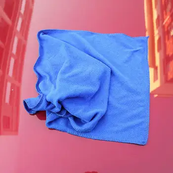 30 cm x 70 cm Veľké Mikrovlákien na Čistenie Auta Handričku, Mäkký Absorpčné Umývanie Toaletný Vozidlo Umývanie Čistý Uterák Modrá