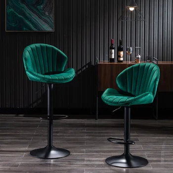 Bar Stoličky Súbor 2 - Nastaviteľné barové stoličky, Chrbát a Chodidlá\ Counter Výška barové Stoličky pre Kuchyňa\ Pub