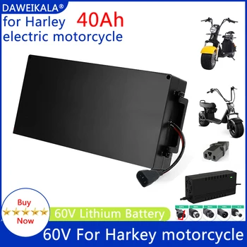 60V Batérie, elektrický motocykel lítiová batéria vodotesné 18650 Batérie 40Ah pre dve Kolesa motocykla elektrický skúter bicykli