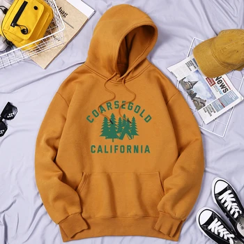 Ochrana Životného Prostredia California Slogan Kapucňou 
 Pánske Kvalitné All-Zápas S Kapucňou Pohodlné Každodenné Oblečenie Vintage Ulici Topy