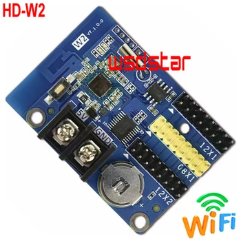 HD-W2 2*HUB12 1*HUB08 1024*16 P4.75 P10 jednofarebné LED Displej WIFI Modul LED ovládanie karty (HD-W02 HD-W00 zastaviť výrobu)