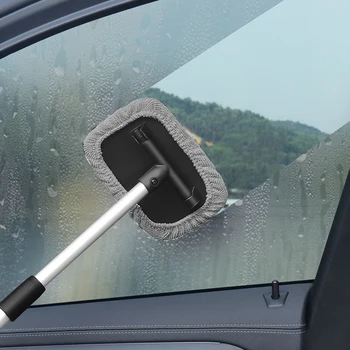 Auto Window Cleaner Kefku Držiak Na Čelné Sklo Čistenie Umývanie Nástroj Vo Vnútri Interiéru Auto Skla Stierač S Dlhou Rukoväťou Auto Príslušenstvo