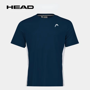 2022 Hlavy tenis t-shirt oblečenie mužov samec krátky rukáv šport PLÁTOK T-Shirt športové oblečenie, fitness