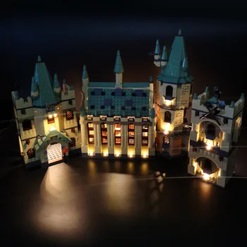 LED Svetlo Nastaviť (Iba Svetlo Nastavenie) Pre LEGO 4842 a 16030 Hrad Budovy Školy