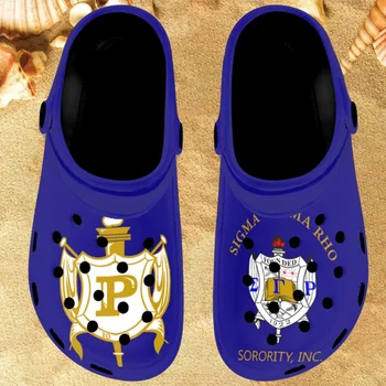 Twoheartsgirl Sigma Gama Rho Dizajn dámske Papuče Outdoor Záhrada Topánky Sandále Priedušné Letné Platformu Flip Flops Listov