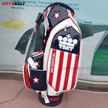 2023 Nové kvalitné crystal PU taška na golf Golf profesionálne taška