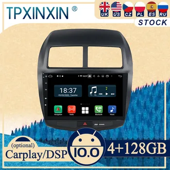 PX6 Pre Mitsubishi ASX 2010-2012 Android Auto Stereofónne autorádio s Obrazovkou 2 DIN Rádio DVD Prehrávač Auta GPS Navigácie Vedúci Jednotky