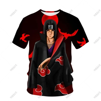 Nové Anime Narutoes T-shirt Mužov Cartoon Tee Deti Oblečenie Dieťa Krásne Oblečenie Cool Tričko Deti Oblečenie T Shirt pre Mužov, Ženy