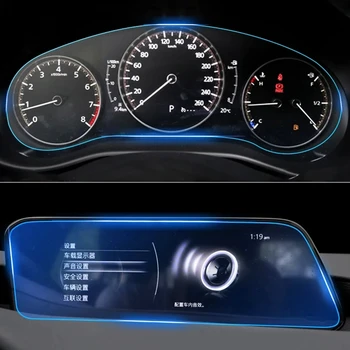 Auta GPS Navigácie Ocele, Tvrdené Sklo TPU Ochranný Film na LCD Obrazovke Film Pre Mazda 3 Axela CX-30 CX30 2019-2022