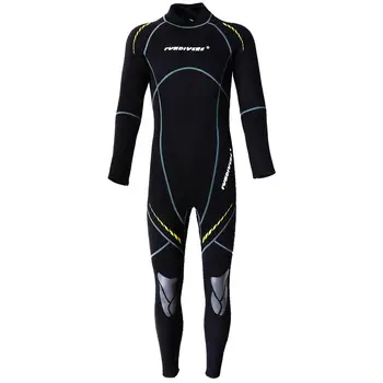 Plný neoprénový oblek dlhý rukáv potápačský oblek pre mužov & teenagerov